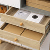 Modern Sideboard, Storage Cabinet, Living Room Accent Cupboard with 3 Drawers