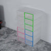 12x White Clear Shoe Storage Boxes Drawer Stackable Foldable Durable Organiser