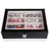 8 Grids Eyeglass Sunglasses Glasses Storage Case Display Shop Box Case UK