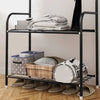 Clothes Rail Rack Garment Hanging Display Stand Coat Hat Shoe Storage Hook Shelf