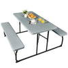 Foldable Picnic Table Bench Set Outdoor Garden Camping Furniture Gathering/Part