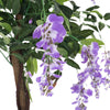 120cm Artificial Faux Plants Tree In Pot Garden Home In/Outdoor Wisteria Flowers