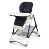 4 in 1 Rolling Baby Highchair Infant Toddler Reclining Sleeping Chair W/ Storage