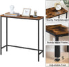 Console Table Entryway Table Industrial Compact Display Table Sofa Table