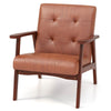 Modern Accent Chair Upholstered Leisure Chair Lounge Chair Tufted Armchair