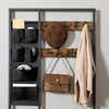 Shoe Rack Shoe Storage Organizer/Coat Rack Stand Entryway Storage Shelf