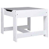 Children's Table with 2 Chairs MDF Detachable Rugged multifunction