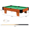 Mini Billiards Pool Table Wooden Tabletop Snooker Game Set Family Fun Game