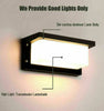 18W Radar Motion Sensor LED Wall Light Waterproof IP65 Porch Light LED Lamp