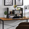 Desktop Adjustable Bookshelf Storage Organizer Display Shelf Rack Table Stand