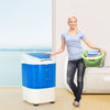 Portable 2.5KG Wash Machine Single Tube Washer Spin Dryer Laundry Machine