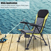 Portable Folding Fishing Chair - Camping Chair Adjustable Backrest