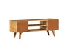 Industrial Style Tv Stand Vintage Retro Cabinet 4 Drawers 2 Shelves Storage Unit