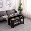 Height adjustable Coffee table Coffee table Side table Living room table Brown