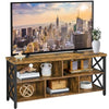 TV Stand for TVs up to 65 Inch, Industrial Entertainment Center TV Console Table
