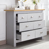 Chest of Drawers Bedside Cabinet Storage Wooden Modern Bedroom Furniture Home