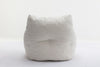 Upholstered Soft Fabric Tufed Bean Bag Foam Memory Resilience Sponge Chair NS