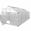 43556 Greenhouse with Base Frame Reinforced Aluminium 10,53 m² M9P3