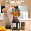800W Compact 3L Food Processor and Blender Stainless Steel Blender with 2 Jugs