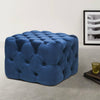 Square/Round Coffee Table Chesterfield Footstool Pouffe Upholstered Bench Seats