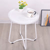 49x42cm Side Table Round Metal Coffee Table for Living Room Decorative Furniture