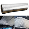 Aluminum Foil Thermal Mat Roll Heat Insulation Deadener Foam Shed Pad - Stick On