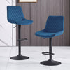 Adjustable Bar Stools Set of 2 4 6 Swivel Barstool W/ Footrest Kitchen