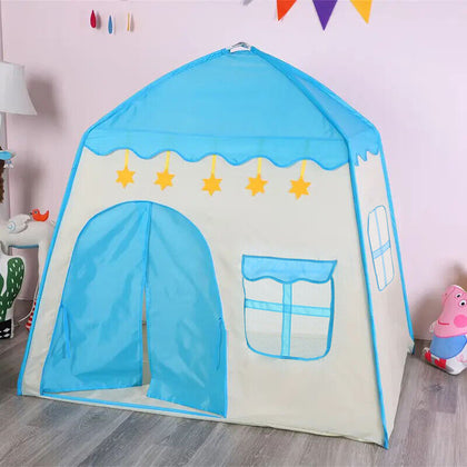 LED Light Childrens Kids Baby Pop Up Play Tent Fairy Princes Boys Playhouse Set