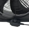 Industrial Axial Flow Plate Extractor Fan Factory Warehous Kitchen Speed Control