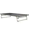 2 in 1 3FT Single Steel Daybed Guest Trundle Bed Frame Solid Metal Sofa Bed QG