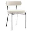 Dining Chairs Set of 2 Upholstered Accent Chairs Kitchen Chairs with Metal Legs
