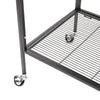 Large Metal Rolling Bird Parrot Cage Play Stand Budgie Canary Cockatiels Aviary
