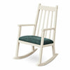 Wooden Kids Rocking Chair Children Armchair Seating Rocker W/ Soft Cushion Home