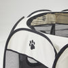 S/M/L Pop-up Pet Tent Portable Pet Fence Dog Cat Pen Fabric Kennel Cage Crate