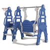 Kid Garden Swing Slide&Climber Set Toddler Baby Home Outdoor Playground Toy Blue