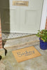 Astley Heavy Duty Printed Coir Doormat with PVC Backing 40 x 60cm Non Slip Mats