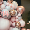 167 Balloon Arch Kit Garland Birthday Wedding Baby Shower Party (Pink/Silver)