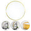 Wall Mounted Circle Round Mirror Bathroom Bedroom Makeup Dressing Mirror UK