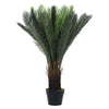 3FT 90cm Large Palm Tree Artificial Cycas Palm Plant Topiary Potted Faux Tree UK