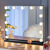 Hollywood Cosmetic Mirror LED Light MakeUp Vanity Shaving Bath Round/Rectangular