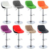 1/2/4x Bar Stools Adjustable Breakfast Kitchen Stools PU Leather Swivel Gas Lift