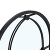 Large Metal Frame Arch Floral Window Garden Mirror Outdoor Indoor Glass Decor UK