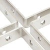 6-12''Triangle Heavy Duty Stainless Steel L-Shaped Wall Shelf Support Bracket UK