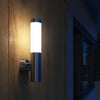 2x Modern Outdoor Floodlight Stainless Steel Garden Wall Mount Waterproof Patio