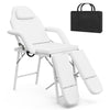 Portable Massage Table Folding Beauty Salon Tatto Therapy Couch Bed White