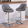 1/2/4/6x Bar Stools Gas Lift Swivel Faux Leather Kitchen Breakfast Counter Salon
