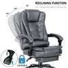 Executive Office Chair Racing Swivel Computer Gaming Chair Recliner w/ Footrest