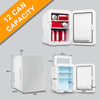 10L Mini Fridge Portable Refrigerator Cooler and Warmer Food Drinks Car Bedroom