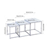 Nest of Tables Nested Tables Coffee Table Side End Table Nesting Living Room BN