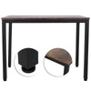 Vintage Writing Desk Office PC Computer Table Industrial Workstation Furniture